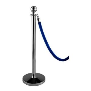 Auklu tipa statīvs ar lodes formas augšdaļu (h=1010mm), pulēta apdare