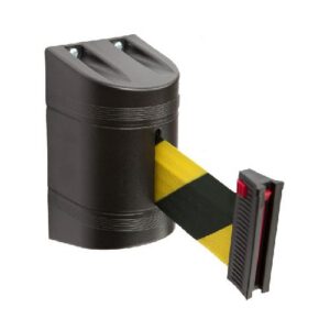 Izvelkama lenta ar stiprinājumu, 3.6m dzeltenmelna lenta [SOR]