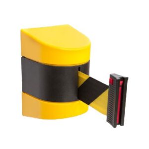 Izvelkama lenta (dzeltenmelns korpuss) ar stiprinājumu, 5m dzeltenmelna lenta [SOR]