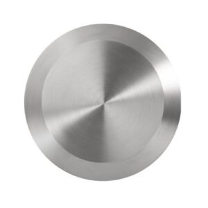 Taktila elements KH (gluds) d25x3.5mm ar metinātu tapu (AISI 316L)