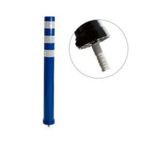 Lokans stabiņš (PU ar vītni), zils, 68cm [SMA]