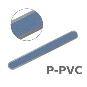 Taktila elements P-PVC (taustes indikators), 280x25x4mm, garens ar PVC ieliktni (9 dažādi toņi)