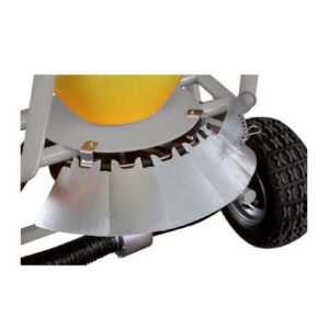 Kaisīšanas platuma ierobežotājs velkamajam 200L/300L smilts/sālskaisītājam [CE]