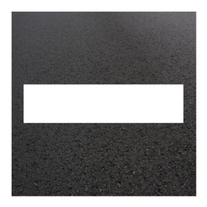 Termoplastikāta līnija (karsējama), 120x500mm, balta (RAL 9016)