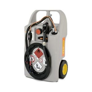 Mobilā dīzeļdegvielas uzpildes un uzglabāšanas tvertne TROLLEY, 60l ar 12V elektrisko sūkni