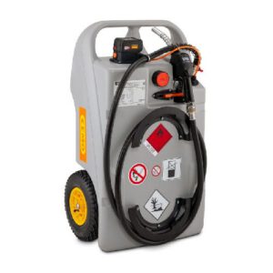 Mobilā dīzeļdegvielas uzpildes un uzglabāšanas tvertne TROLLEY, 60l (ar 2Ah bateriju un lādētāju)