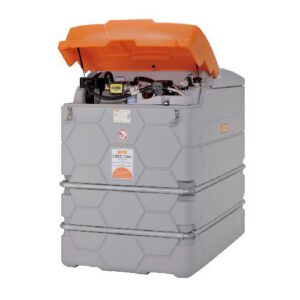 Stacionārā dīzeļdegvielas uzpildes un uzglabāšanas tvertne ārai CUBE Outdoor Premium Plus 1000L (ar datu sistēmu CMO 10 līdz 250 lietotājiem)
