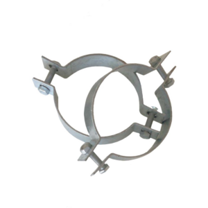 Kronšteinu komplekts ceļazīmei, mazais, 60mm (paredzēts 1 ceļa zīmes stiprināšanai)