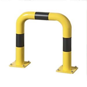 Metāla aizsargbarjera (cinkota un krāsota), d=76mm, 600x600mm [MOT]