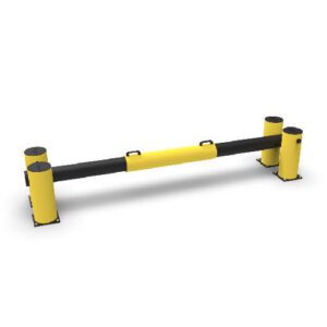 Elastīgā drošības barjera - vārti (NOVEMBER), l=2750mm (iekšējā daļā l=2300mm), h=500mm [DAN]