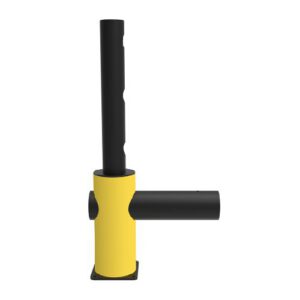 Elastīgās drošības barjeras (ECHO) kreisais stūra posms Delta barjerai, w=600mm [DAN]