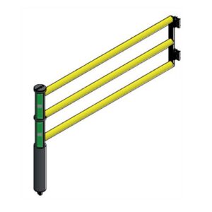 Elastīgie veramie vārti ar riteni (Echo-JULIET), l=1750mm (h=1191mm) [DAN]