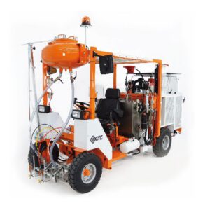 Līniju krāsošanas ierīce AR300 uz 4 riteņiem (augstas veiktspējas; turbo dīzeļa dzinējs) [CM]