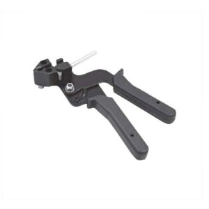 Ceļa zīmju stīpotājs/griezējs nerūsējošā tērauda lentēm ar lodveida slēdzeni (manuāls) [LO]