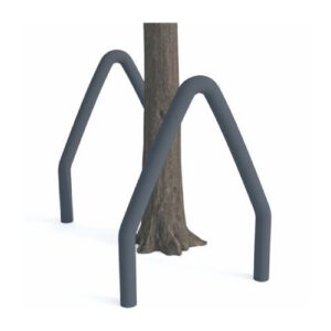 Koku stumbru aizsargu komplekts (2gab.) 600xh800mm (cinkots un krāsots) [KRO]