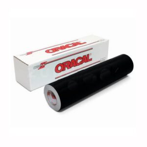 ORACAL līmplēve 641G, pašlīmējoša, 1260mm X 50m, melna [signālstabiņu ražošanai)