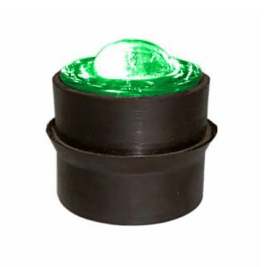 Stikla atstarotājs d=50mm, h=50mm (zaļa) [W]