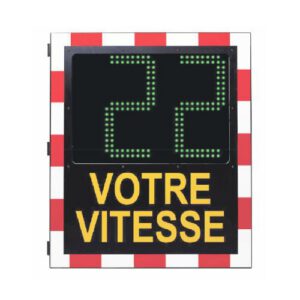 Mobilais ātruma radars 750x640x80mm [AL]