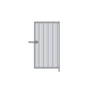 Pagaidu vārtiņi pilnie RAL7035 1030x1905mm (25.7kg)