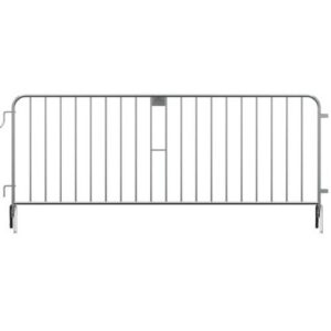 Metāla gājēju barjera 2600×1100mm (19.4kg)
