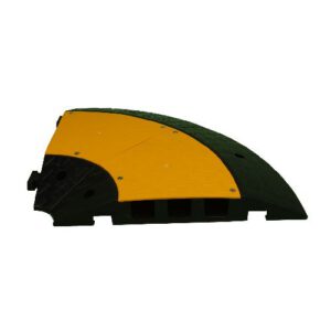 Kabeļu aizsarga 3 kanālu stūra elements (45 grādu)