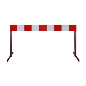 Finiera gājēju barjera (VECĀ TIPA) 1580x130x1000mm [gatavs komplekts], 1. atstarošanas klase