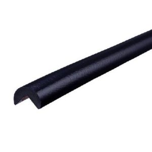 Stūru aizsargs (Tips A), d=40mm (25x25mm), (melns), l=1000mm, pašlīmējošs-salizturīgs [SE]