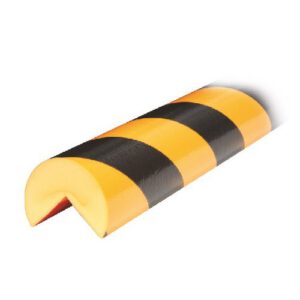 Stūru aizsargs (Tips A+), d=60mm (35x35mm), (dzeltens/melns), l=1000mm, pašlīmējošs [SE]