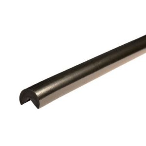 Stūru aizsargs (Tips A+), d=60mm (35x35mm), (melns), l=1000mm, pašlīmējošs [SE]