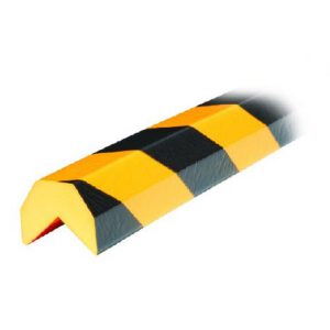 Stūru aizsargs (Tips AA), (36x40mm), (dzeltens/melns), l=5000mm, pašlīmējošs [SE]