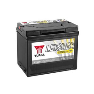 Akumulators dziļizlādes Yuasa LEISURE-MARINE, 80Ah, 560A