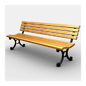 Čuguna soliņš ar atzveltni, 180cm