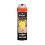 Ideal Spray luminiscējoša krāsa marķēšanai (sarkana), 500ml