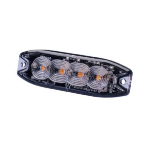 4 LED brīdinājuma gaisma (ar pašlīmējošo pamatni), 12W