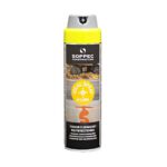 Ideal Spray luminiscējoša krāsa marķēšanai (dzeltena), 500ml