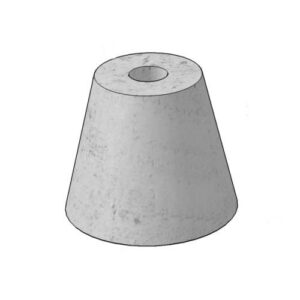 Betona pēda (konusveida), 45kg
