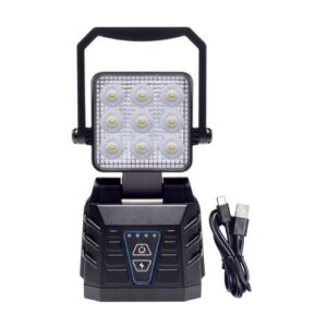 LED darba lukturis uz magnēta (lādējams),  27W