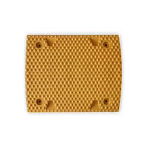 Ātruma slāpētāja (guļošā policista) vidējais elements, PVC 420x500x50mm, dzeltens