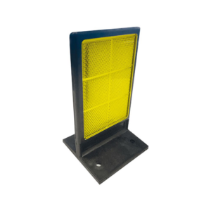 Elastīgs ceļa atstarotājs, 92 x 160 mm, dzeltens