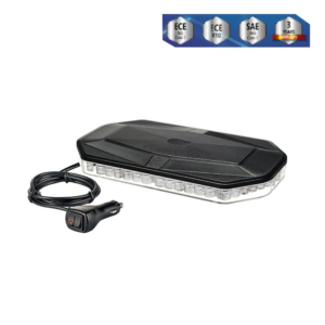 LED zemā profila bākuguns, 48 LED