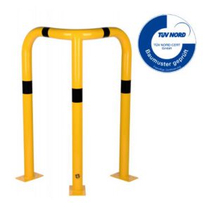 Metāla stūru aizsargbarjera (cinkota un krāsota), 600x1200mm [DAN]