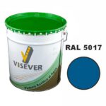 Ūdens bāzes ceļu marķējamā krāsa VISAQUA, zila (RAL 5017), 27kg spainis [VIS]