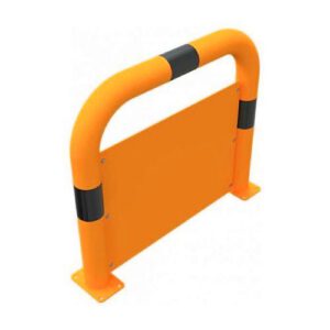 Metāla aizsargbarjera ar aizsargplāksni (cinkota un krāsota), 750x650mm [SCH]