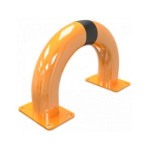 Metāla aizsargbarjera (cinkota un krāsota), 400x250mm, montējama pie pamatnes [SCH]