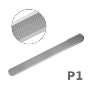 Taktila elements P1 (taustes indikators), 280x20x4.5mm, garens ar rievotu virsmu