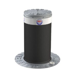 Automātiski (hidrauliski) paceļams stabs (FE360, 4mm), d=275mm, h=500mm (karsti cinkots un krāsots) [MAC]