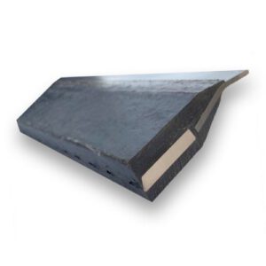 Gumijas nazis ar korunda pildījumu 50x190x800mm (ar metāla stiprināšanas plāksni) [OR]