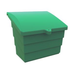 Smilts/sāls plastmasas konteiners (zaļš), 150l (220kg) [JF]