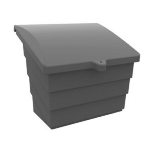 Smilts/sāls plastmasas konteiners (pelēks), 150l (220kg) [JF]