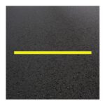 Termoplastikāta līnija (karsējama), 100x1000mm, dzeltena (RAL 1023)